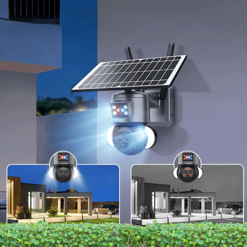 Solarna kamera zewnętrzna na kartę SIM Halcon